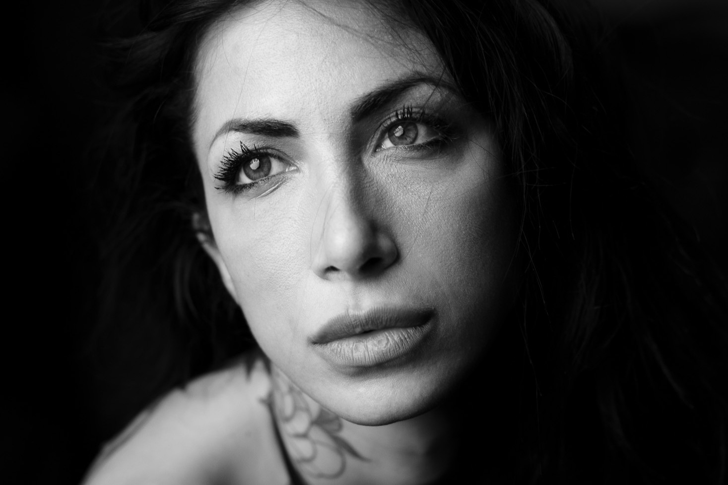 foto ritratto modella